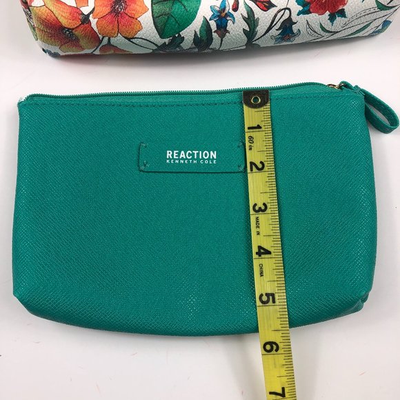 Kenneth Cole Reaction 2 Piece Travel Toiletry/Cosmetic Bags NWT Vacation Floral - Picture 5 of 11